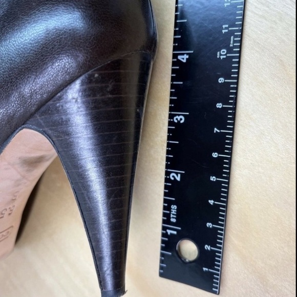 Coach KRISTA Tall Riding Leather Boots 7.5B Brown Calf Glove Fashion - Picture 8 of 12